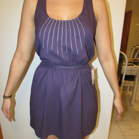 Brand New With Tags Women's Purple Dress - Picture 1 of 4